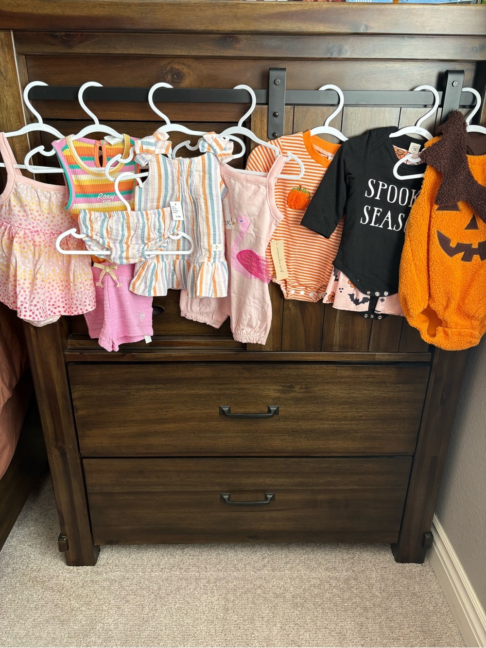 7 Piece infant girl bundle